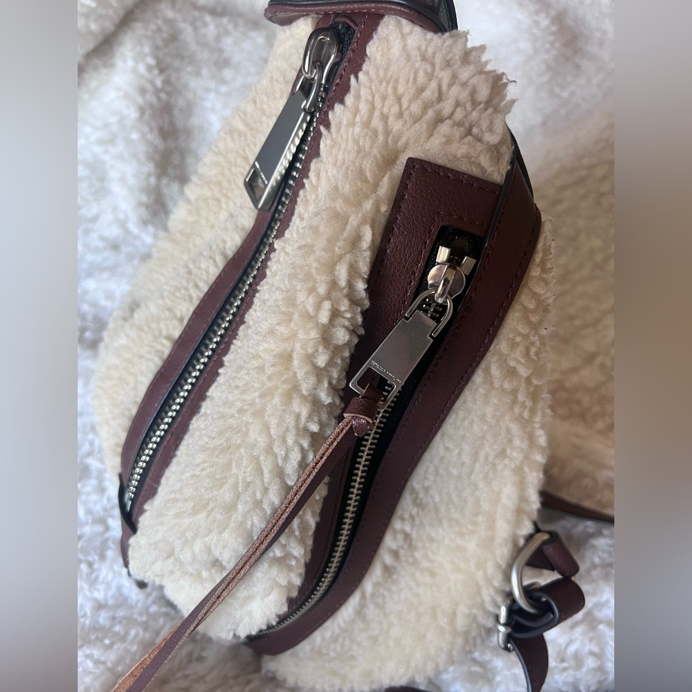 Rebecca Minkoff Julian Sherpa Backpack - Picture 7 of 11